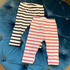 Pair of Baby Gap leggings sz 6-12 months